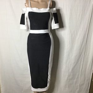 Ms. BLING Body Con Dress. Size S. New